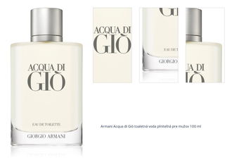 Armani Acqua di Giò toaletná voda plniteľná pre mužov 100 ml 1