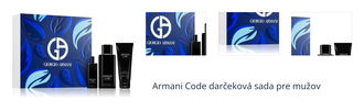 Armani Code darčeková sada pre mužov 1