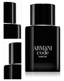 Armani Code Parfum parfém plniteľný pre mužov 50 ml 4