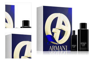 Armani Code Parfum darčeková sada pre mužov 4