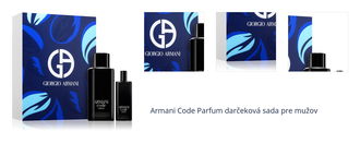 Armani Code Parfum darčeková sada pre mužov 1