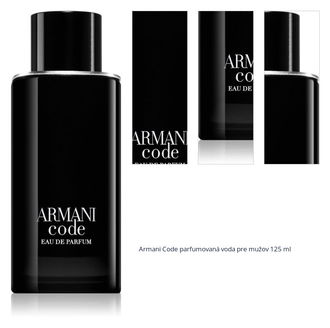 Armani Code parfumovaná voda pre mužov 125 ml 1