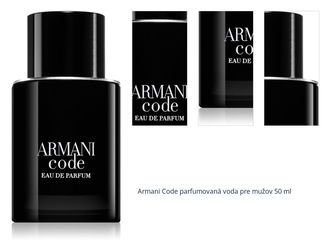 Armani Code parfumovaná voda pre mužov 50 ml 1