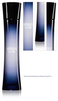 Armani Code parfumovaná voda pre ženy 50 ml 1