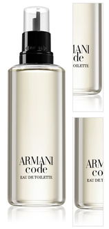 Armani Code toaletná voda náhradná náplň pre mužov 150 ml 3