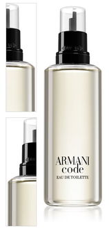 Armani Code toaletná voda náhradná náplň pre mužov 150 ml 4