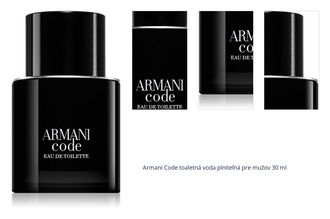 Armani Code toaletná voda plniteľná pre mužov 30 ml 1