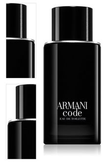 Armani Code toaletná voda plniteľná pre mužov 75 ml 4