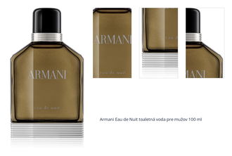 Armani Eau de Nuit toaletná voda pre mužov 100 ml 1