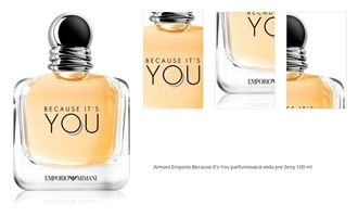 Armani Emporio Armani Because It´s You parfumovaná voda pre ženy 100 ml 1