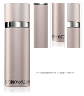 Armani Emporio She parfumovaná voda pre ženy 100 ml 1