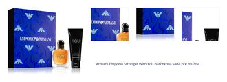 Armani Emporio Stronger With You darčeková sada pre mužov 1