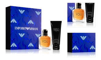 Armani Emporio Stronger With You darčeková sada pre mužov 3