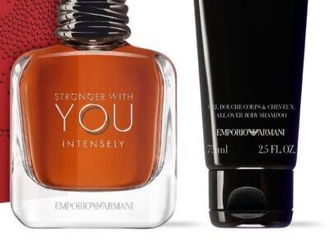 Armani Emporio Stronger With You Intensely darčeková sada pre mužov 9