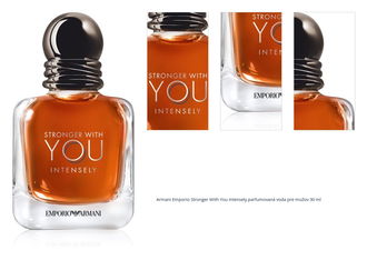 Armani Emporio Stronger With You Intensely parfumovaná voda pre mužov 30 ml 1