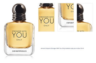 Armani Emporio Stronger With You Only toaletná voda pre mužov 50 ml 1