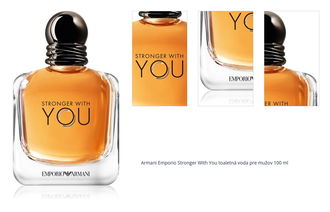 Armani Emporio Stronger With You toaletná voda pre mužov 100 ml 1