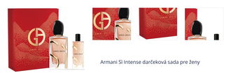 Armani Sì Intense darčeková sada pre ženy 1