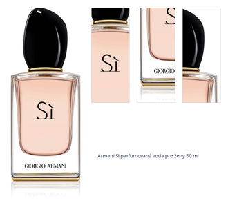 Armani Sì parfumovaná voda plniteľná pre ženy 50 ml 1