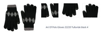 Art Of Polo Gloves 22233 Tulluride black 4 1