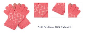 Art Of Polo Gloves 22242 Triglav pink 1 1