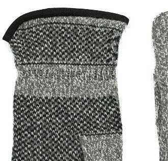 Art Of Polo Man's Gloves Rk23463-1 Black/Light Grey 6