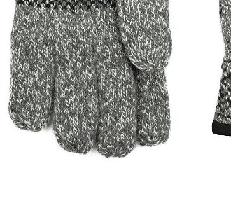 Art Of Polo Man's Gloves Rk23463-1 Black/Light Grey 8