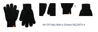 Art Of Polo Man's Gloves Rk23475-4 1