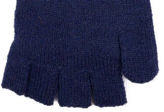 Art Of Polo Unisex's Gloves rk23369-6 White/Navy Blue 8