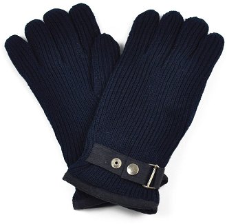 Art Of Polo Woman's Gloves Rk1301-5 Navy Blue 2