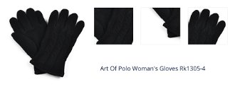Art Of Polo Woman's Gloves Rk1305-4 1