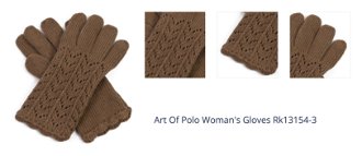 Art Of Polo Woman's Gloves Rk13154-3 1