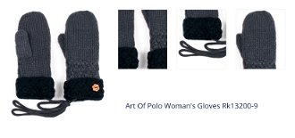 Art Of Polo Woman's Gloves Rk13200-9 1