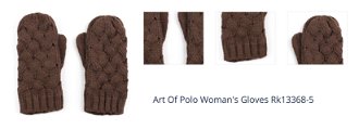 Art Of Polo Woman's Gloves Rk13368-5 1