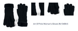 Art Of Polo Woman's Gloves Rk13408-6 1