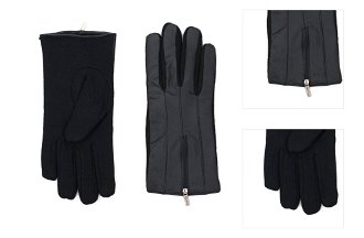 Art Of Polo Woman's Gloves rk13441 Black/Graphite 3
