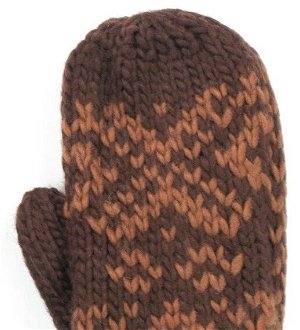 Art Of Polo Woman's Gloves Rk14165-4 Light Brown/Brown 7