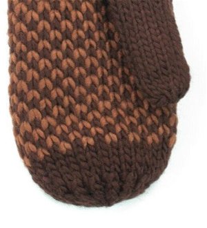 Art Of Polo Woman's Gloves Rk14165-4 Light Brown/Brown 8