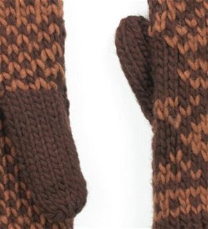 Art Of Polo Woman's Gloves Rk14165-4 Light Brown/Brown 5