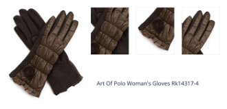 Art Of Polo Woman's Gloves Rk14317-4 1