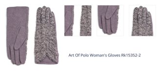 Art Of Polo Woman's Gloves Rk15352-2 1