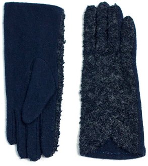 Art Of Polo Woman's Gloves Rk15352-4 Navy Blue 2