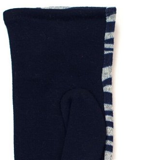 Art Of Polo Woman's Gloves Rk16379 Navy Blue 6
