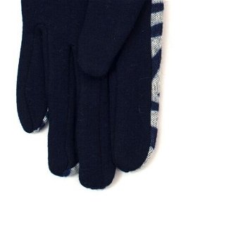 Art Of Polo Woman's Gloves Rk16379 Navy Blue 8