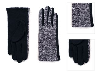 Art Of Polo Woman's Gloves Rk17540 Black/Graphite 3