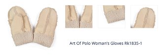 Art Of Polo Woman's Gloves Rk1835-1 1
