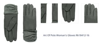 Art Of Polo Woman's Gloves Rk18412-16 1