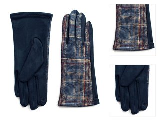 Art Of Polo Woman's Gloves rk20316 Navy Blue 3