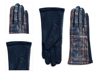 Art Of Polo Woman's Gloves rk20316 Navy Blue 4