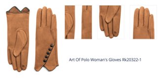 Art Of Polo Woman's Gloves Rk20322-1 1